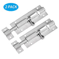 2pc Stainless Steel Door Security Lock Buckle Window Latch Thickened Sliding Gate Tower Bolts Latch Catch Home Hardware