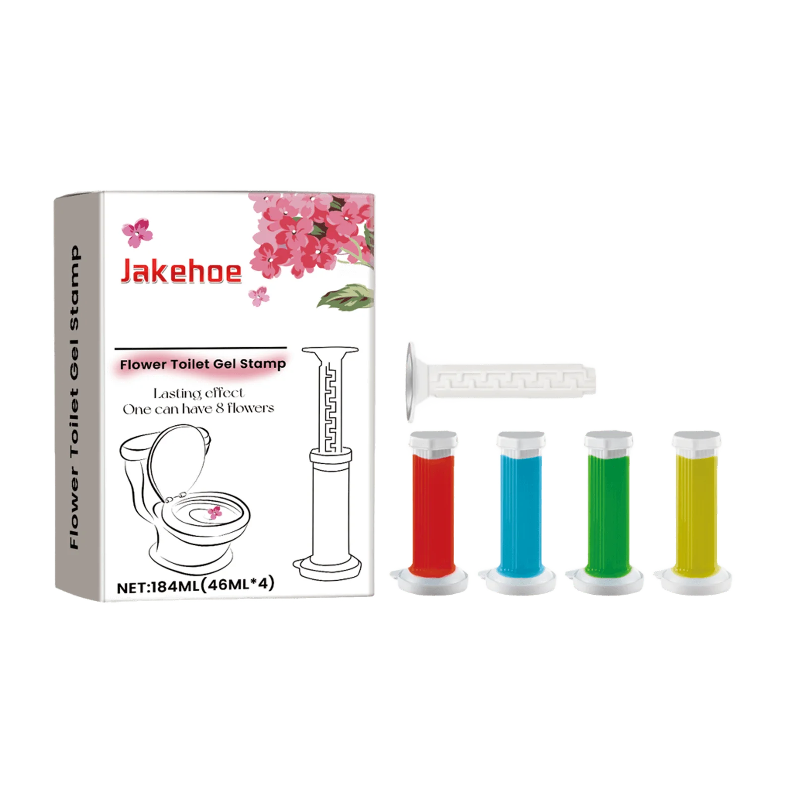 4/8/12/20PCS Toilet Bowl Cleaning Gel, Bathroom Deodorizer & Freshener, Odor/Stain Removal, Long Lasting Fragrance, Easy to Use