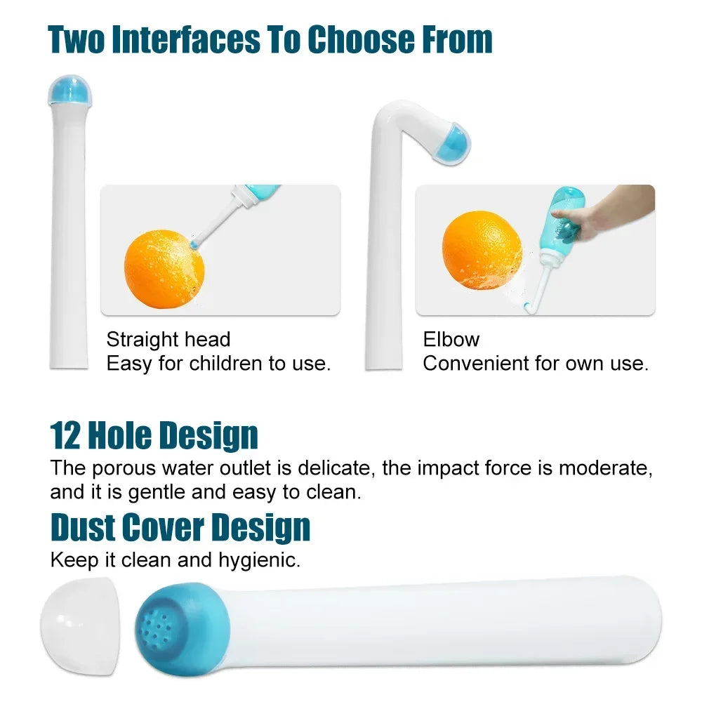 400ml Vagina Ass Bidet Cleaner Hand Held Spray Bottle Intimate Hygiene Personal Cleaner Vaginal Anal Washing Health Care Women