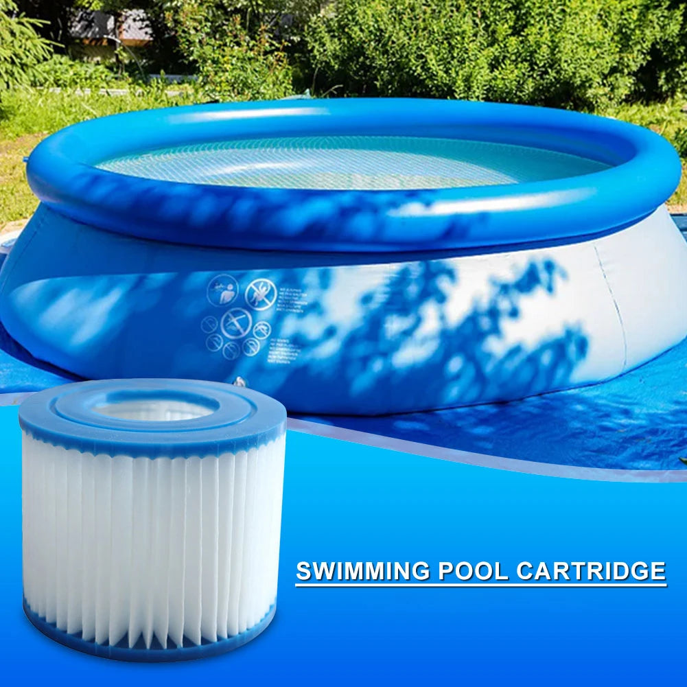 1-10pcs Type VI Hot Tub Filter Soft Rubber Ends Spa MSPA Filter Cartridge Reusable SPA Pump Replacement Kit for Swimming Pool